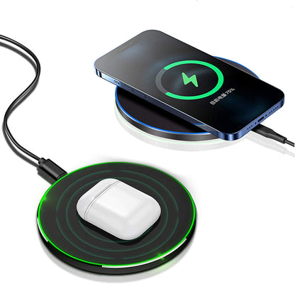 Fast Wireless Charger,20W Max Wireless Charging Pad Compatible with Iphone 16/16 Pro/15/14/13/12/Se/11/Xs Max/Xr,Airpods; Wireless Charge Mat for Samsung Galaxy S24/S23/Note,Pixel/Lg G8