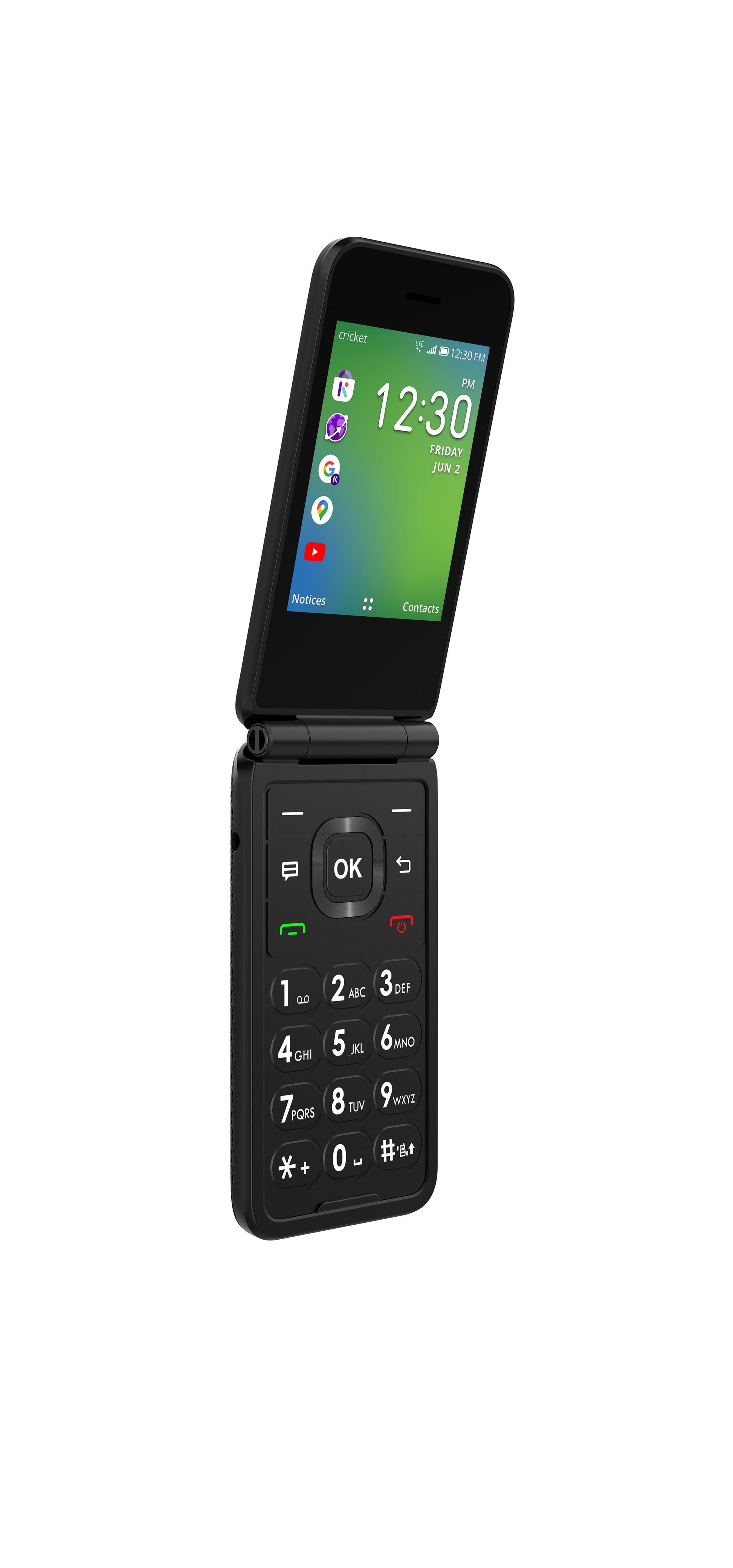 Debut Flex, 4GB, Graphite Gray - Prepaid Flip Phone