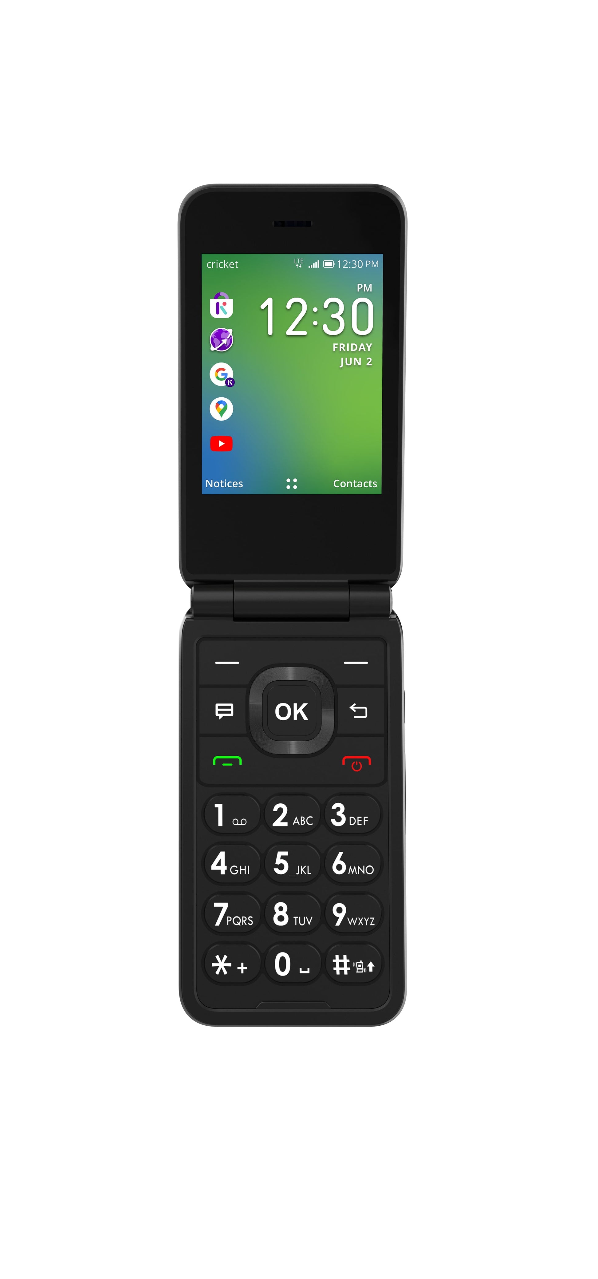 Debut Flex, 4GB, Graphite Gray - Prepaid Flip Phone