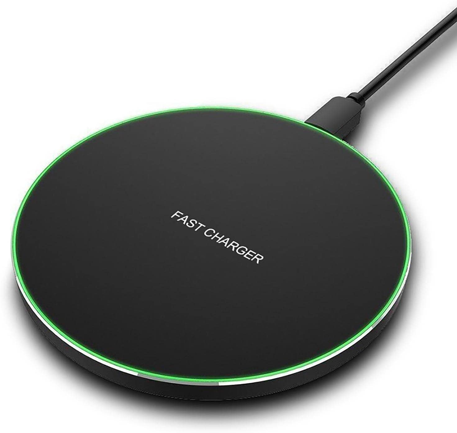 Fast Wireless Charger,20W Max Wireless Charging Pad Compatible with Iphone 16/16 Pro/15/14/13/12/Se/11/Xs Max/Xr,Airpods; Wireless Charge Mat for Samsung Galaxy S24/S23/Note,Pixel/Lg G8