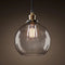 Latoya 1-Light Clear Glass 8-Inch Edison Pendant with Bulb