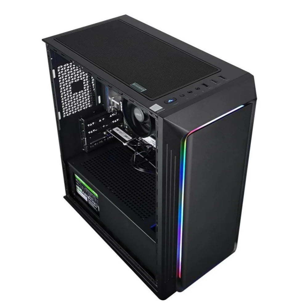 Gaming Desktop PC, AMD Ryzen 5 5500, Radeon RX 6600 8G , 16GB RAM, 1TB SSD, Windows 11 Home